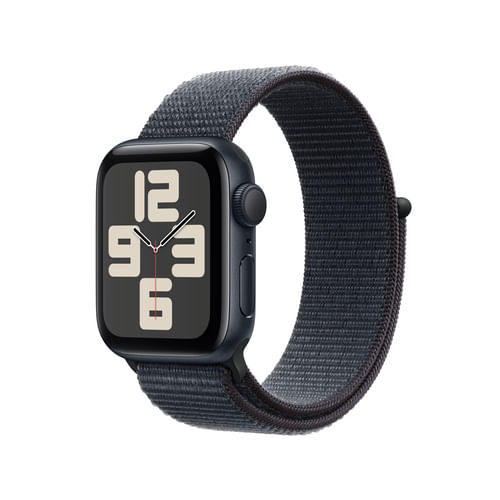 Apple-Watch-SE-GPS-40mm-Cassa-Alluminio-Mezzanotte-con-Inchiostro-Sport-Loop