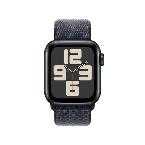 Apple-Watch-SE-GPS-40mm-Cassa-Alluminio-Mezzanotte-con-Inchiostro-Sport-Loop