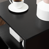 HOMCOM-Moderno-Tavolino-da-Caffe-Basso-Da-Salotto-per-Soggiorno-e-Sala-da-Pranzo-in-Legno-50x50x50-cm-Nero
