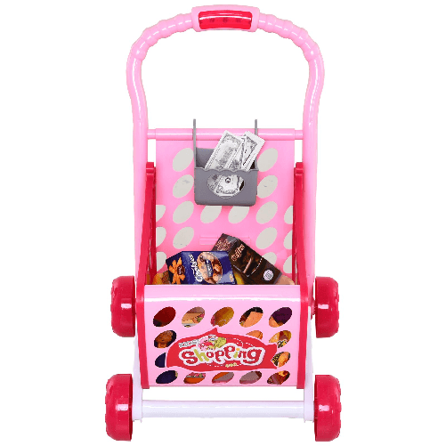 HOMCOM-Carrello-Giocattolo-In-Tre-Modalita-per-Bambini--3-Anni-con-38-Accessori-Inclusi-Suoni-e-Luci-Divertenti-Rosa