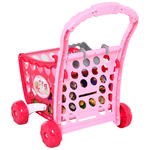 HOMCOM-Carrello-Giocattolo-In-Tre-Modalita-per-Bambini--3-Anni-con-38-Accessori-Inclusi-Suoni-e-Luci-Divertenti-Rosa