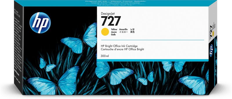 HP-Cartuccia-inchiostro-giallo-DesignJet-727-300-ml