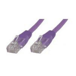 Microconnect 2m Cat6 cavo di rete Porpora F/UTP FTP (F/UTP CAT6 2m Purple PVC - Outer Shield  Foil screening - 4x2xAWG 2