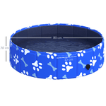 PawHut-Piscina-Rigida-per-Cani-Taglia-Piccola-25kg-in-Plastica-Dura-e-Antiscivolo-per-Giardino-o-Interni-Blu-Φ80x20cm