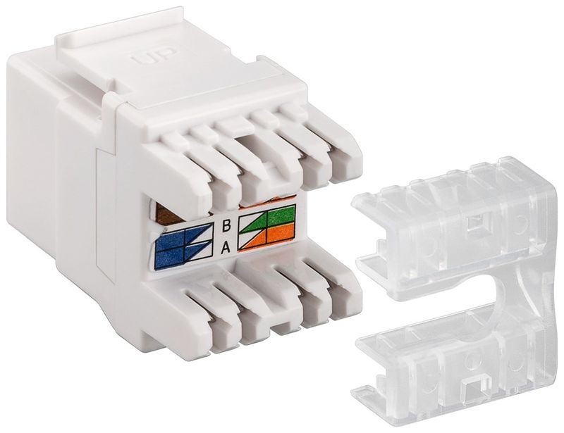 Wentronic-Goobay-CAT-6-KeyStone-RJ45-Jack-UTP-non-schermato-250-MHz---Connessione-LSA--95740-