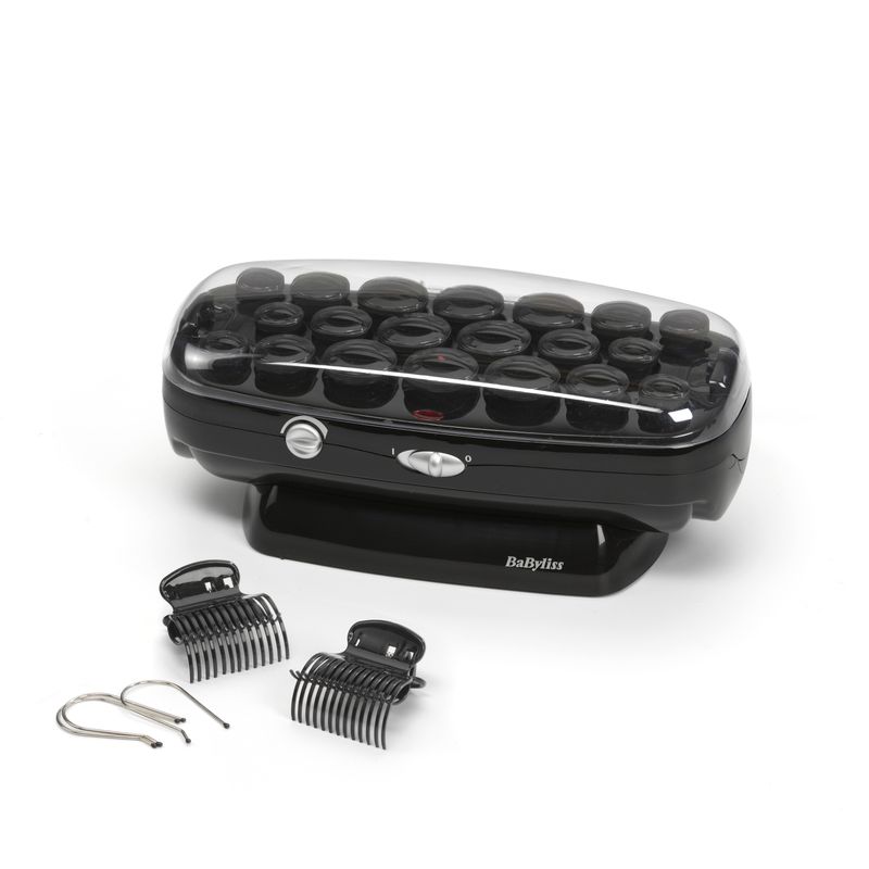 BaByliss-Thermo-Ceramic-Rollers-Kit-per-lo-styling-dei-capelli-Nero-Acciaio-inox-50-W-2-m