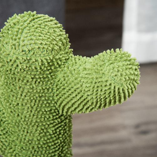 PawHut-Albero-Tiragraffi-per-Gatti-a-Forma-di-Cactus-con-Corde-in-Sisal-40x40x65cm-Verde