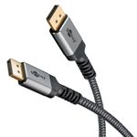 Cavo-DisplayPort-DP-1.4-1-m-Grigio-Sharkskin-1-m---DisplayPort-maschio--DisplayPort-maschio