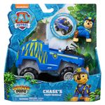 Spin Master PAW Patrol Jungle Pups, Tiger Vehicle di Chase, veicolo giocattolo con action figure da collezione