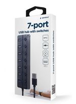 Gembird-UHB-U3P1U2P6P-01-hub-di-interfaccia-USB-3.2-Gen-2--3.1-Gen-2--Type-A-5000-Mbit-s-Nero