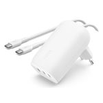 Belkin BOOST CHARGE 67 W CHARGER WITH - 3 USB-C PORTS PPS TECHNOLOGY WHI