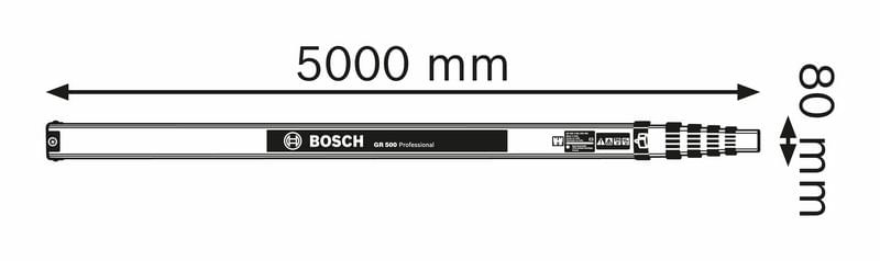 Bosch-GR-500-Professional-Asta-di-livellamento