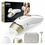 Braun Epilatore Luce Pulsata Silk·expert Pro 5, Epilazione A Casa Tua, Con Custodia, Rasoio Donna Venus, 2 Testine