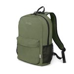 Dicota BASE XX D31965 borsa per laptop 39,6 cm (15.6") Zaino Verde, Oliva