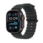 Apple Watch Ultra 2 GPS + Cellular 49mm Cassa Titanio Nero con Nero Ocean Band