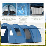 Outsunny-Tenda-da-Campeggio-per-5-6-Persone-con-2-Porte-Finestre-e-Tasche-Portaoggetti-475x315x215-cm-Blu