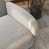 HOMCOM-Poltrona-Reclinabile-160°-in-Tessuto-Effetto-Lino-con-Braccioli-Quadrati-64x86x102-cm-Grigia