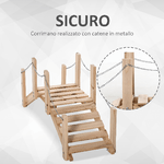 Outsunny-Ponticello-da-Giardino-in-Legno-per-Laghetto-con-Passerella-ad-Arco-Impermeabile-100x32x48cm