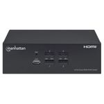 Manhattan-153539-switch-per-keyboard-video-mouse-kvm-Nero--HDMI-KVM-SWITCH-4-PORT--USB-A---4K-30HZ-WITH-CABLES-AUDIO-