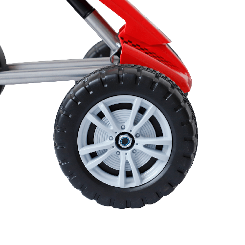 HOMCOM-Go-Kart-a-Pedali-per-Bambini-3-6Anni-Rosso