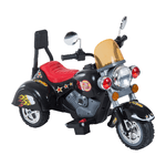 HOMCOM Moto Elettrica per Bambini con 3 Ruote 6V, Nero