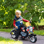 HOMCOM-Moto-Elettrica-per-Bambini-con-3-Ruote-6V-Nero