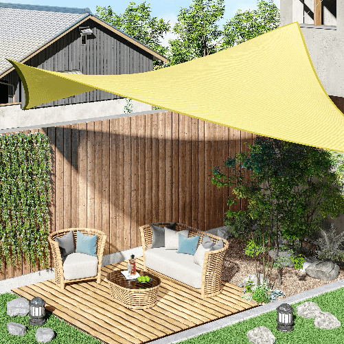 Outsunny-Vela-Ombreggiante-Rettangolare-4x6m-Tenda-da-Sole-per-Esterno-in-Poliestere-Anti-UV-Traspirante-Color-Sabbia