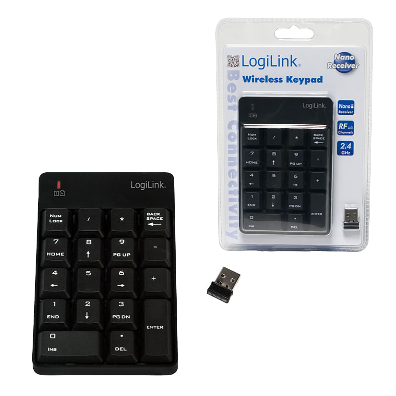 Numeric-Wireless-Keypad-with