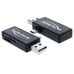 Delock Micro USB OTG Card Reader + USB A Stecker (91731)