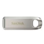 SanDisk SDCZ75-128G-G46 unit  flash USB 128 GB USB tipo-C 3.2 Gen 1 3.1 Gen 1 Argento (SanDisk Ultra Luxe - Chiavetta US