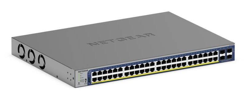 NETGEAR-GS752TXP-Gestito-L2-L3-L4-10G-Ethernet--100-1000-10000--Supporto-Power-over-Ethernet--PoE--Nero