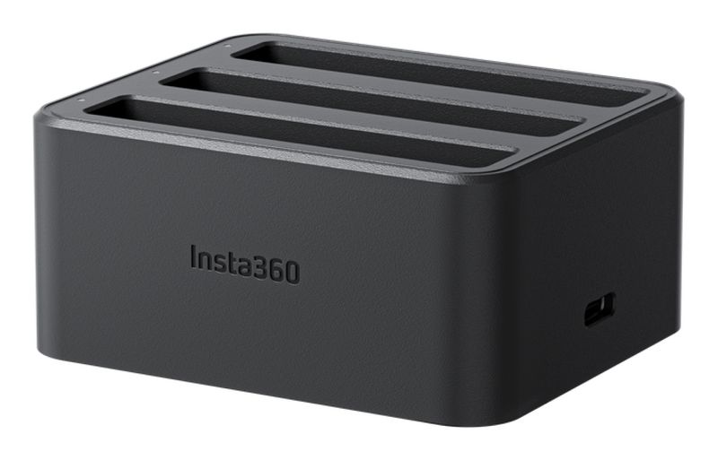 Insta360-CINSBBMJ-carica-batterie-Batteria-per-telecamera-sportiva-USB--Insta360-X4-Fast-Charge-Hub-