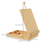 Vinsetto-Cavalletto-da-Tavolo-in-Legno-Pieghevole-con-Altezza-e-Angolazione-Regolabile