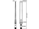 Delock-Antenna-WLAN-802.11-ac-a-h-b-g-n-Spina-RP-SMA-5---7-dBi-omnidirezionale-girevole-con-giunto-inclinabile-nero