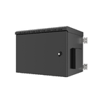 Lanview LOGON RWMIP55W07U45B rack 7U Da parete Nero (19 7U IP55 Wall mount - Cabinet 600 x 450 x 410mm - - Black