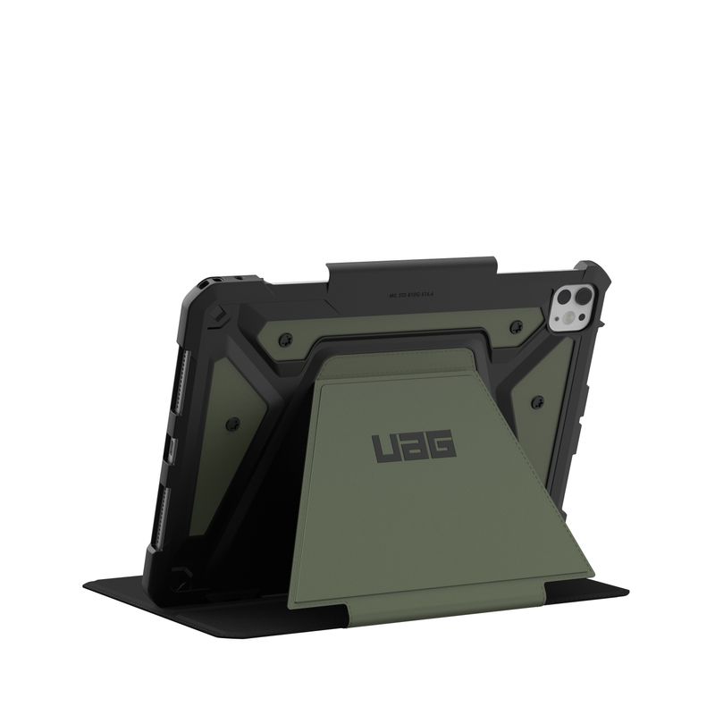 Urban-Armor-Gear-Metropolis-SE-124475117272-custodia-per-tablet-279-cm-11-Custodia-a-libro-Oliva--UAG---Flip-cover-for-t