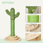 PawHut-Albero-Tiragraffi-a-Cactus-per-Gatti-Corda-Sisal-e-Base-con-Palline-in-Legno-32x32x60cm