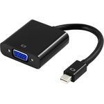 Deltaco DP-VGA3 Videokabel-Adapter 0,2 m mini DisplayPort VGA Schwarz (DP-VGA3)