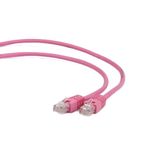 Cablexpert Gembird RJ45/RJ45 Cat5e 3m cavo di rete Rosa U/UTP (UTP)