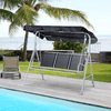 Outsunny-Dondolo-da-Giardino-a-3-Posti-in-Metallo-Tetto-Parasole-Rimovibile-e-Lavabile-Nero-e-Argento-171x108x154cm