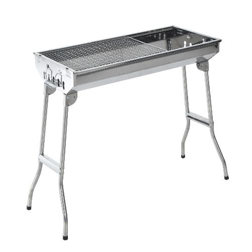 Outsunny-Griglia-BBQ-a-Carbonella-Barbecue-Portatile-e-Pieghevole-in-Acciaio-Inox-73×33×71cm