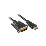 Sharkoon Cavo Sharkoon da HDMI a DVI (Link singolo 181 nero) (4044951009077)