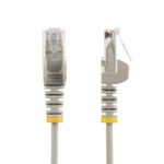 StarTech.com-Cavo-di-Rete-Ethernet-Snagless-CAT6-da-1m---Cavo-Patch-antigroviglio-slim-RJ45---Grigio--Cable---Grey-Slim-