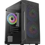 Aerocool Trinity Mini Mini Tower Nero (AeroCool Trinity V2 Mini Tower PC Case - Black)