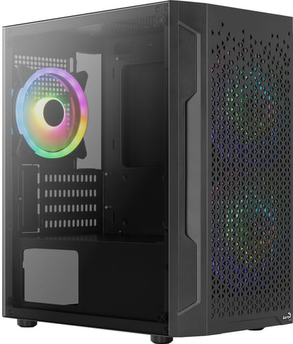 Aerocool-Trinity-Mini-Mini-Tower-Nero--AeroCool-Trinity-V2-Mini-Tower-PC-Case---Black-