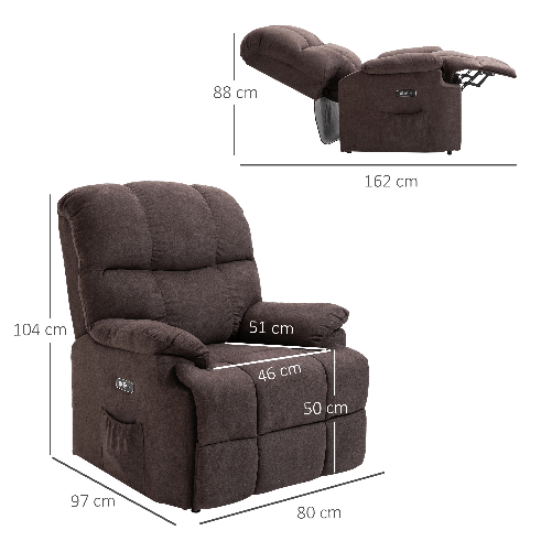 HOMCOM-Poltrona-Relax-Elettrica-e-Alzapersona-Poltrona-Reclinabile-con-Alzata-Assistita-Marrone-80x97x104cm