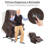 HOMCOM-Poltrona-Relax-Elettrica-e-Alzapersona-Poltrona-Reclinabile-con-Alzata-Assistita-Marrone-80x97x104cm