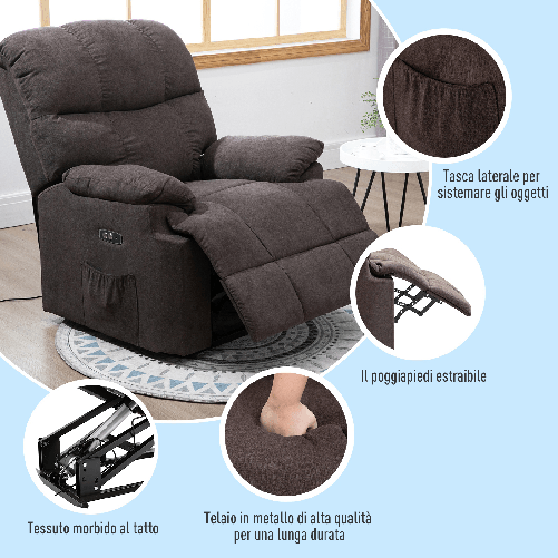 HOMCOM-Poltrona-Relax-Elettrica-e-Alzapersona-Poltrona-Reclinabile-con-Alzata-Assistita-Marrone-80x97x104cm