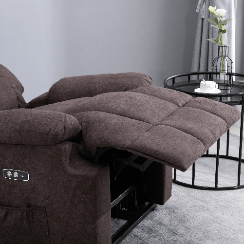 HOMCOM-Poltrona-Relax-Elettrica-e-Alzapersona-Poltrona-Reclinabile-con-Alzata-Assistita-Marrone-80x97x104cm