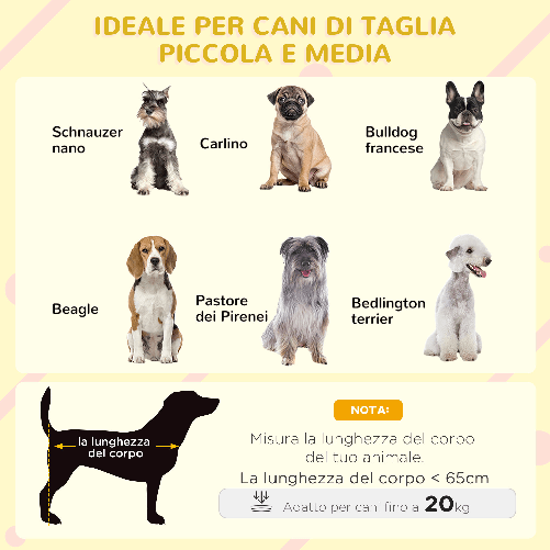 Pawhut-Casetta-per-Cani-con-Terrazza-Scaletta-e-Finestra-121x77x78cm-Grigio-chiaro